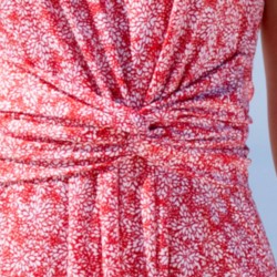 Robe Polyester Elasthanne Rouge
