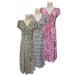 Robe 3 Couleurs Polyester Elasthanne