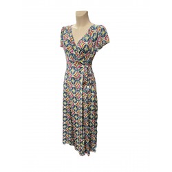 Robe 3 Couleurs Polyester Elasthanne