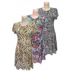 Robe 3 Couleurs Polyester Elasthanne