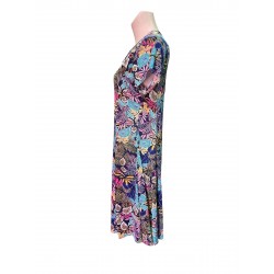 Robe 3 Couleurs Polyester Elasthanne