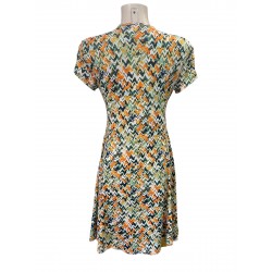 Robe 3 Couleurs Polyester Elasthanne
