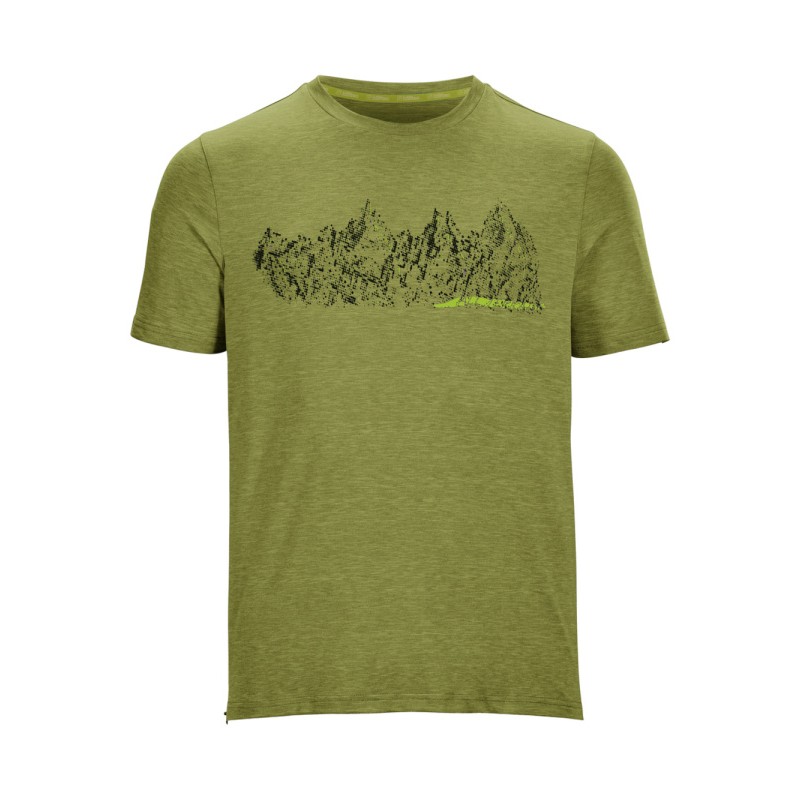 T-shirt Polyester Elasthanne Pistache