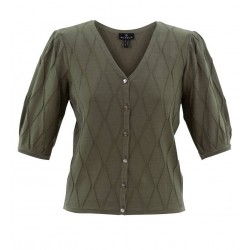 Cardigan Coton Lin