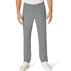 Pantalon Coton Elasthanne Gris
