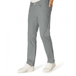 Pantalon Coton Elasthanne Gris