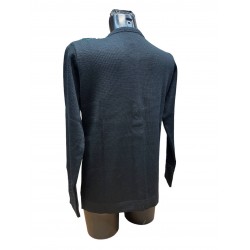 Cardigan Acrylique Laine Noir