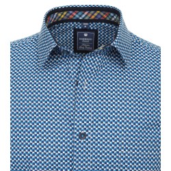 Chemisette Coton Bleu