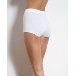 Boxer Double Confort Short Blanc