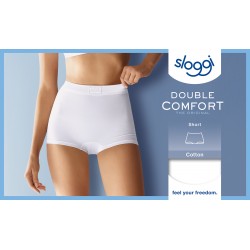 Boxer Double Confort Short Blanc