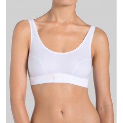 Brassière Double Confort Top Blanc