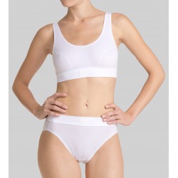 Brassière Double Confort Top Blanc