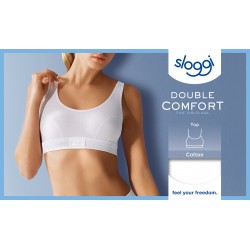 Brassière Double Confort Top Blanc
