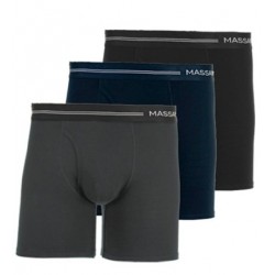 Boxers Ouvert Coton Elasthanne - Boite de 3