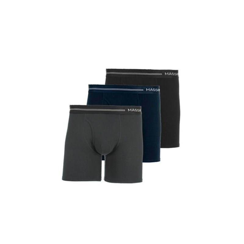 Boxers Ouvert Coton Elasthanne - Boite de 3