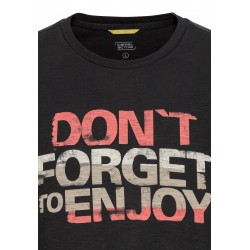 T-shirt Coton Anthracite