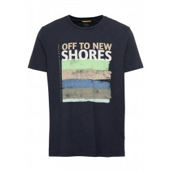 T-shirt Coton Marine