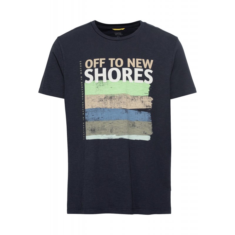 T-shirt Coton Marine