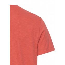 T-shirt Coton Rouge Délavé