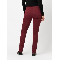 Pantalon Elastiqué Bordeaux