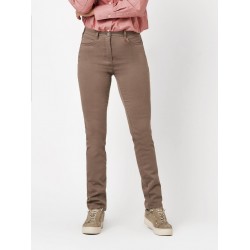 Pantalon Elastiqué Taupe