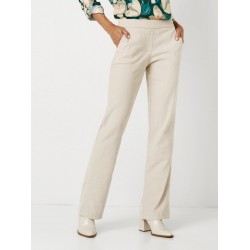 Pantalon 3D Ecru