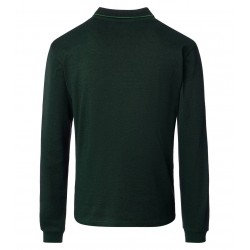 Polo Coton Polyester Vert Bouteille