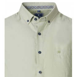 Chemise Coton Oxford Vert Pâle