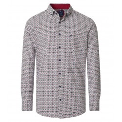 Chemise Coton Rouge Ciel
