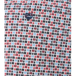 Chemise Coton Rouge Ciel
