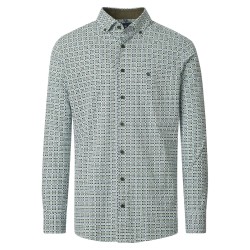 Chemise Coton Vert Ciel
