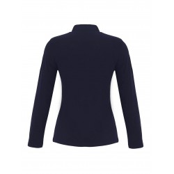 Sous-pull Coton Elasthanne Marine