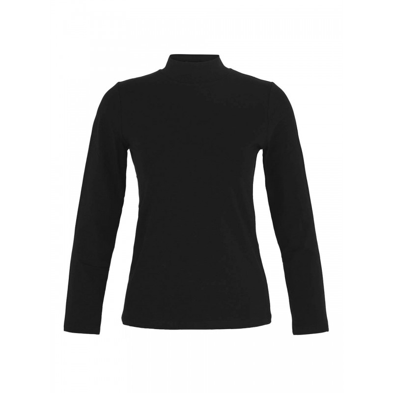 Sous-pull Coton Elasthanne Noir