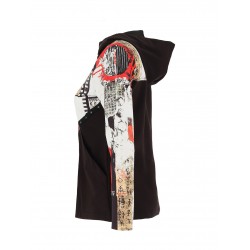 Gilet Capuche Coton Polyester