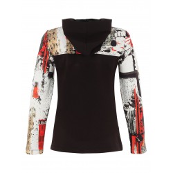 Gilet Capuche Coton Polyester
