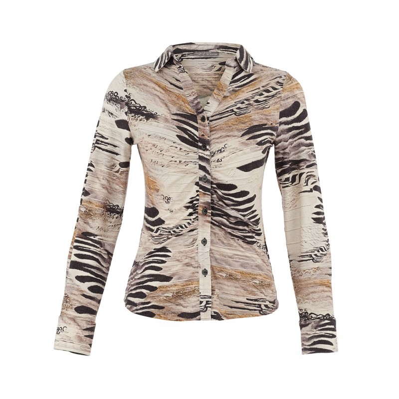 Chemisier Viscose Polyester