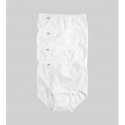 Culottes Basic+ Maxi par 4 Blanc