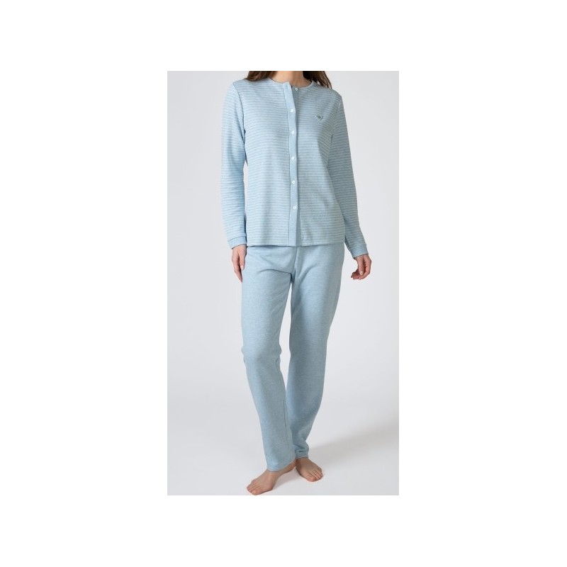 Pyjama Polyester Coton Viscose