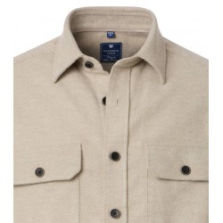 Surchemise Flanelle Beige
