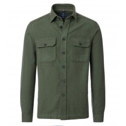 Surchemise Flanelle Olive