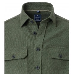 Surchemise Flanelle Olive