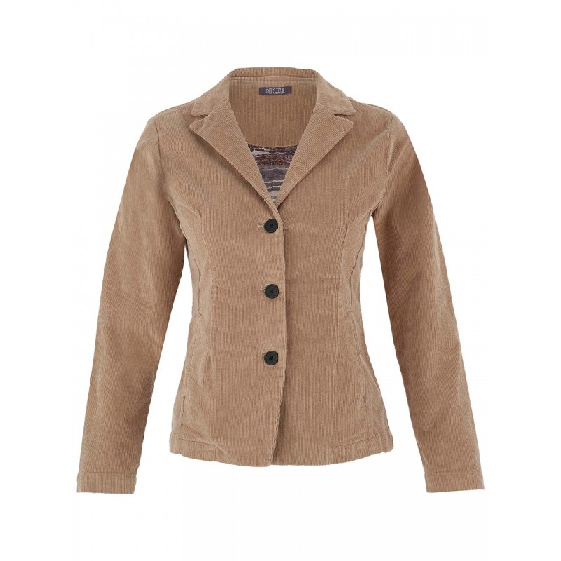 Veste Velours Coton Elasthanne