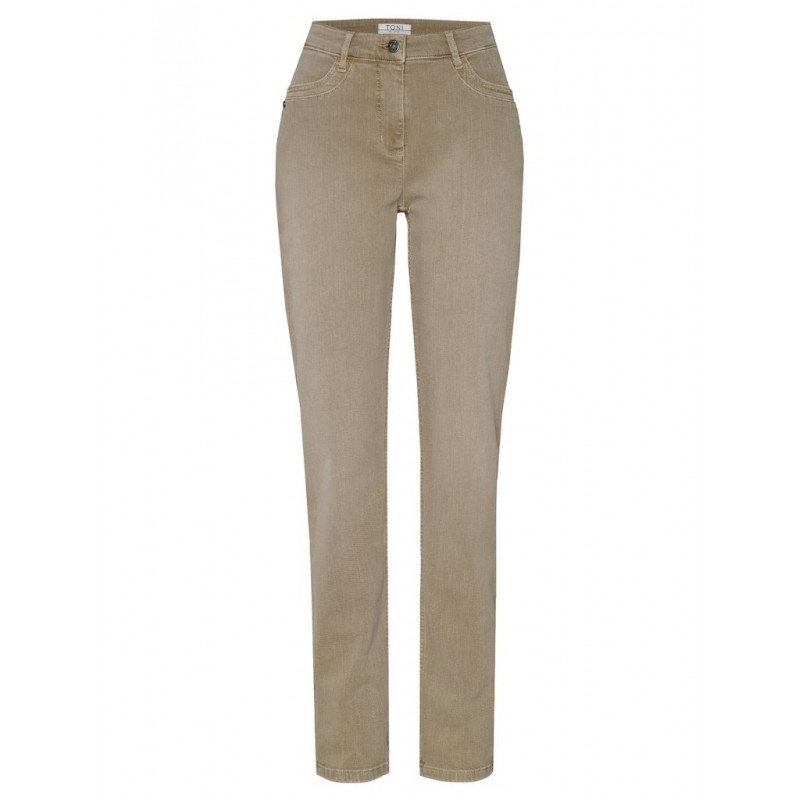 Pantalon Coton Beige