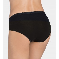Culotte Chic Midi par 4 Noir