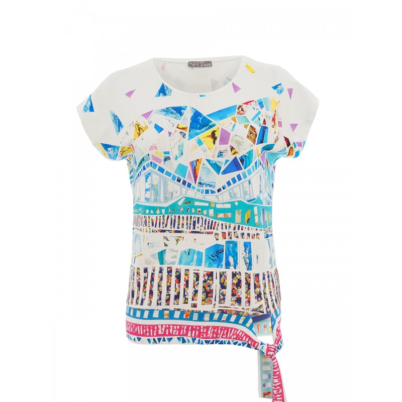 T-shirt Viscose Elasthanne