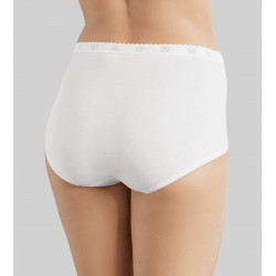 Culotte Chic Maxi par 4 Blanc