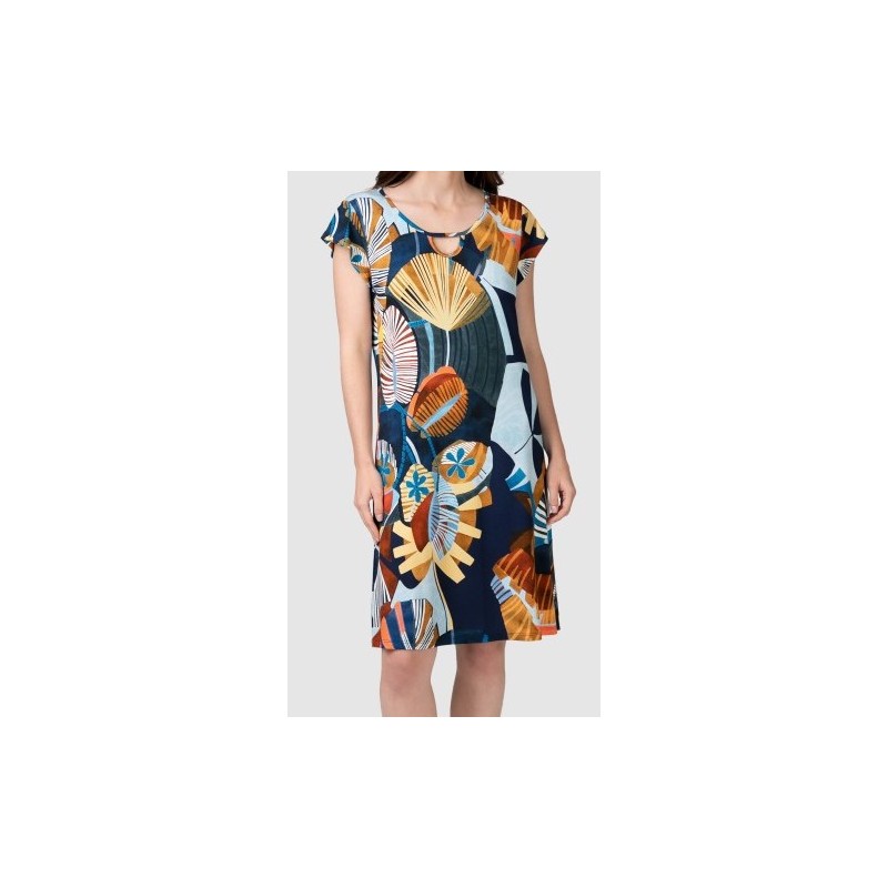 Robe Viscose Elasthanne