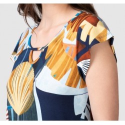 Robe Viscose Elasthanne