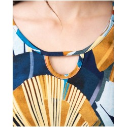 Robe Viscose Elasthanne