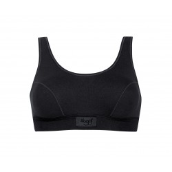 Brassière Double Confort Top Noir
